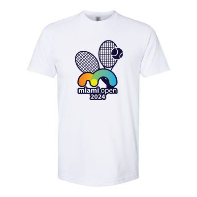 Miami Open Fever: Tennis Enthusiasts Exclusive Softstyle CVC T-Shirt