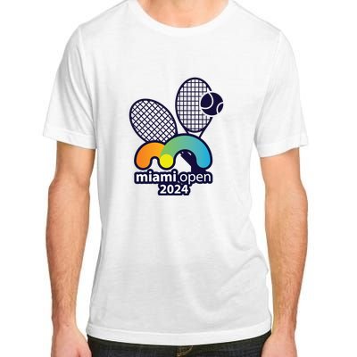 Miami Open Fever: Tennis Enthusiasts Exclusive Adult ChromaSoft Performance T-Shirt