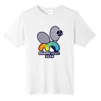 Miami Open Fever: Tennis Enthusiasts Exclusive Tall Fusion ChromaSoft Performance T-Shirt