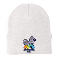 Miami Open Fever: Tennis Enthusiasts Exclusive Knit Cap Winter Beanie