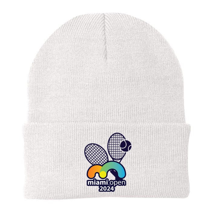 Miami Open Fever: Tennis Enthusiasts Exclusive Knit Cap Winter Beanie