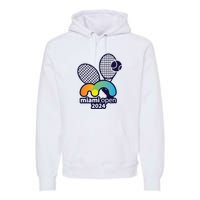 Miami Open Fever: Tennis Enthusiasts Exclusive Premium Hoodie