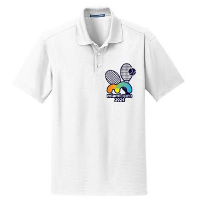 Miami Open Fever: Tennis Enthusiasts Exclusive Dry Zone Grid Polo