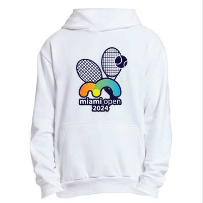 Miami Open Fever: Tennis Enthusiasts Exclusive Urban Pullover Hoodie