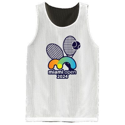 Miami Open Fever: Tennis Enthusiasts Exclusive Mesh Reversible Basketball Jersey Tank