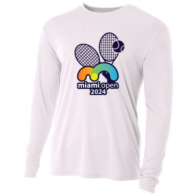 Miami Open Fever: Tennis Enthusiasts Exclusive Cooling Performance Long Sleeve Crew