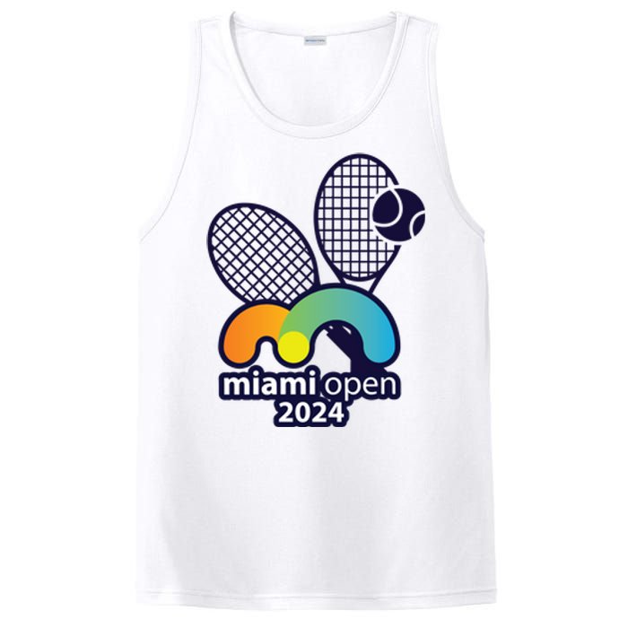 Miami Open Fever: Tennis Enthusiasts Exclusive PosiCharge Competitor Tank