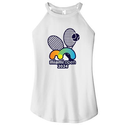 Miami Open Fever: Tennis Enthusiasts Exclusive Women's Perfect Tri Rocker Tank