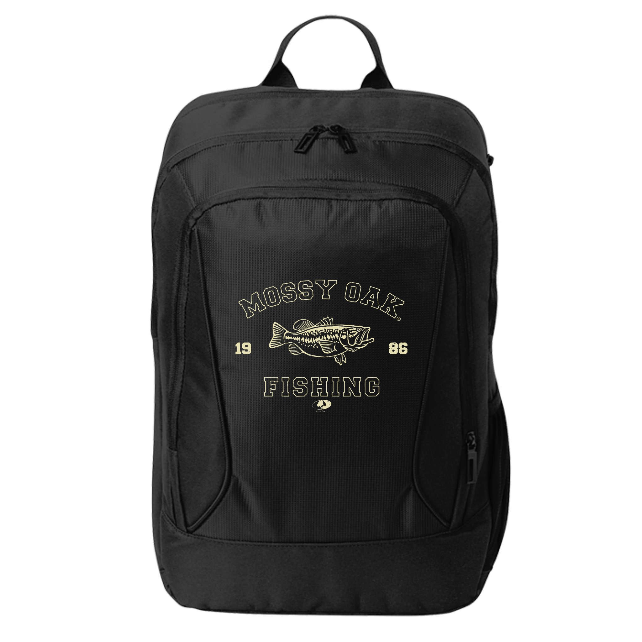 Mossy Oak Fishing 1986 Built For The Bite Fish City Backpack