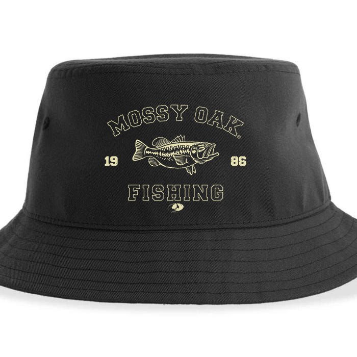 Mossy Oak Fishing 1986 Built For The Bite Fish Sustainable Bucket Hat