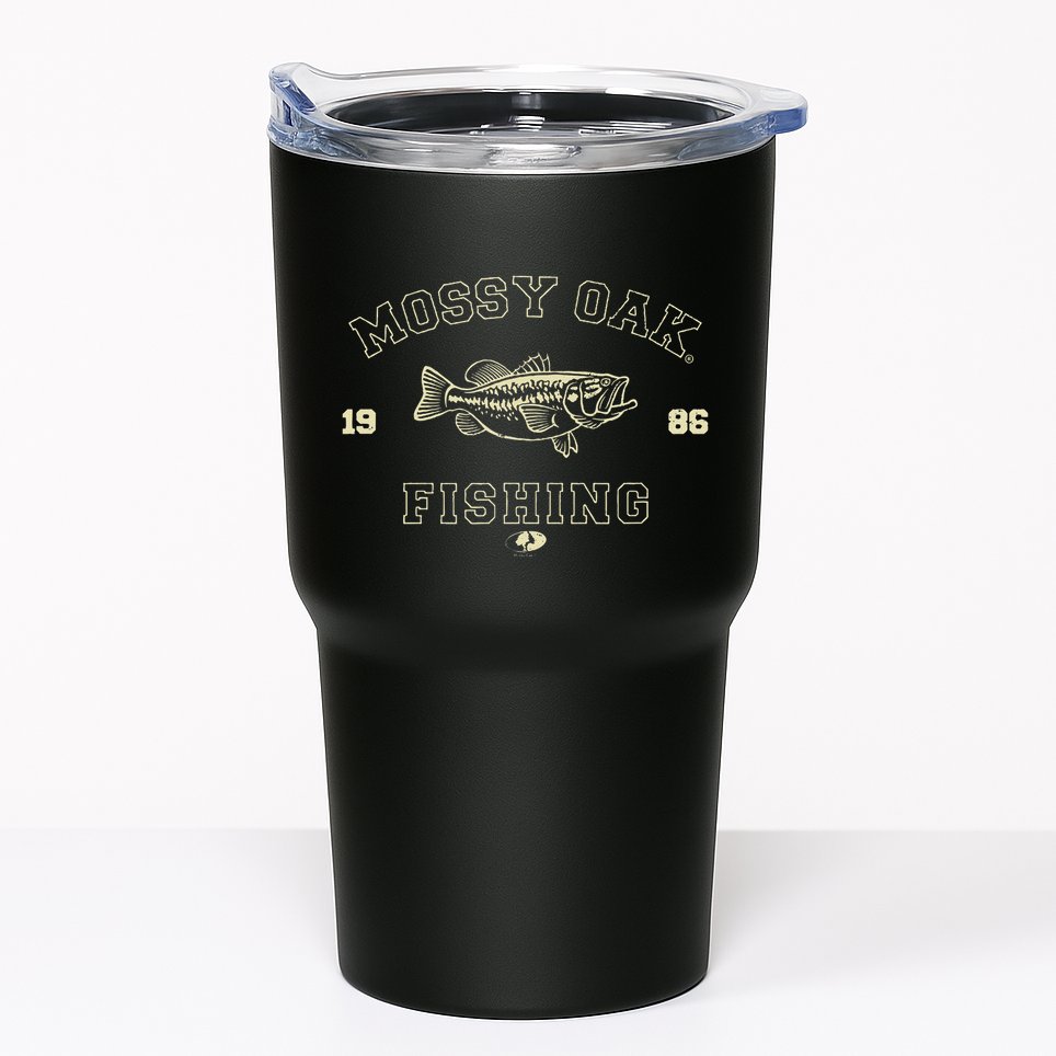 Mossy Oak Fishing 1986 Built For The Bite Fish Tumbler