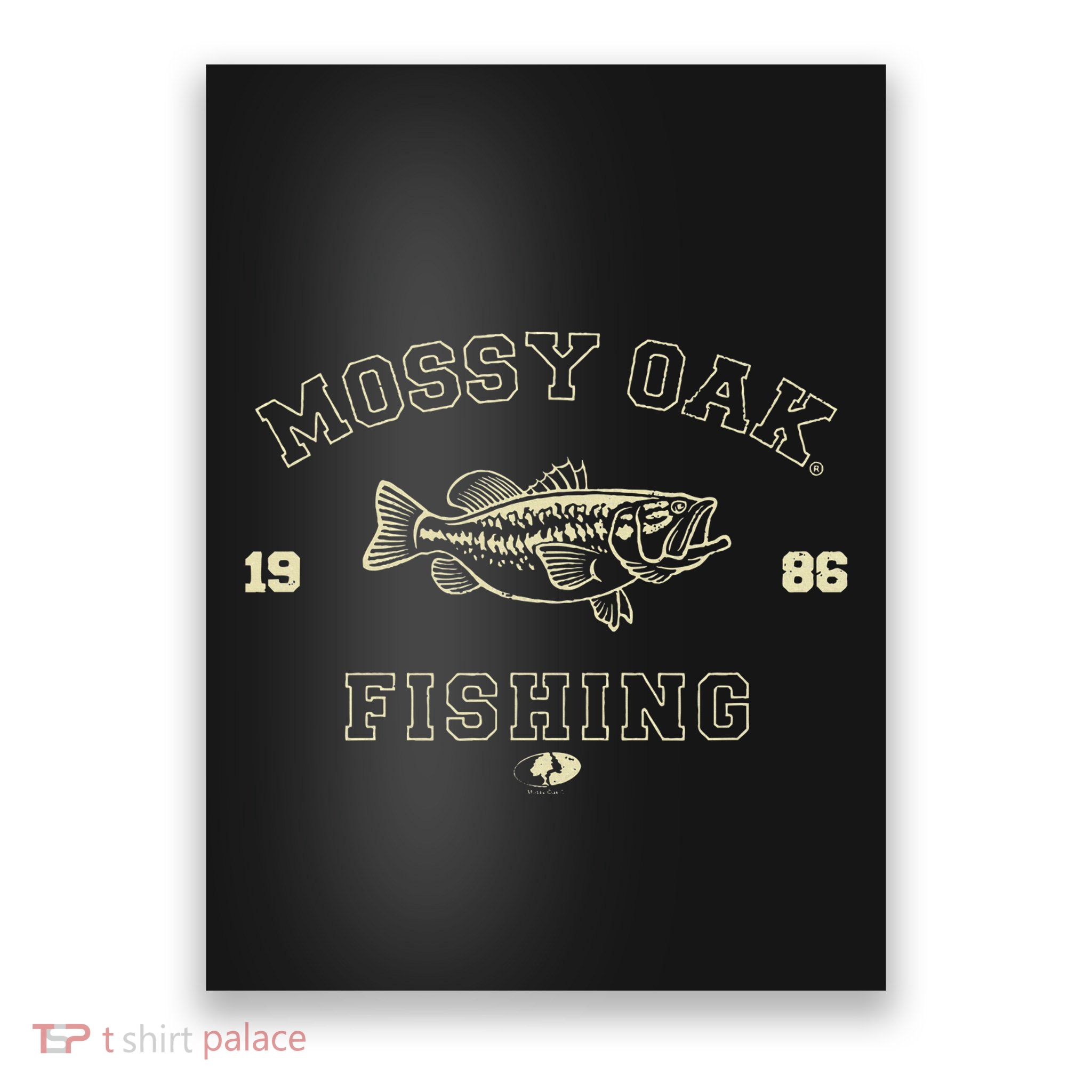 Mossy Oak Fishing 1986 Built For The Bite Fish Poster