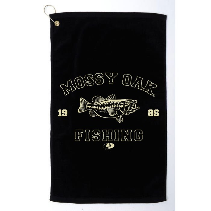 Mossy Oak Fishing 1986 Built For The Bite Fish Golf Towel