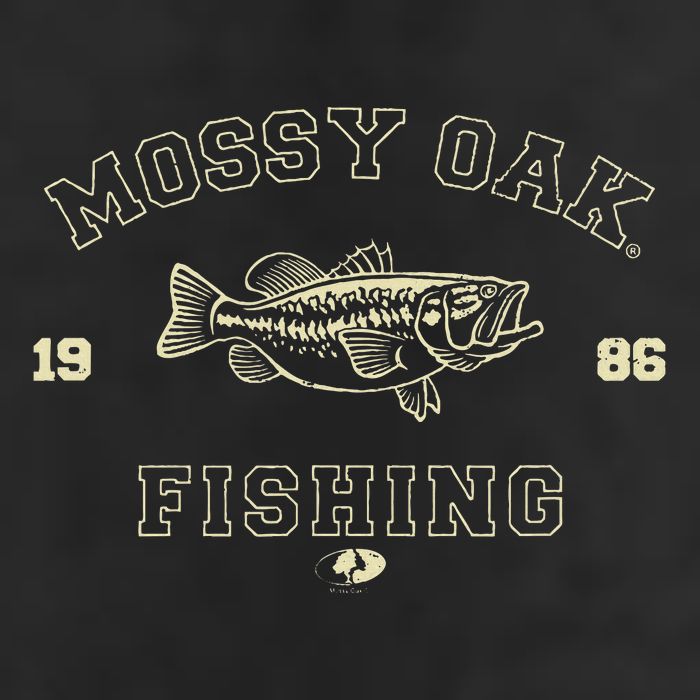Mossy Oak Fishing 1986 Built For The Bite Fish Golf Towel