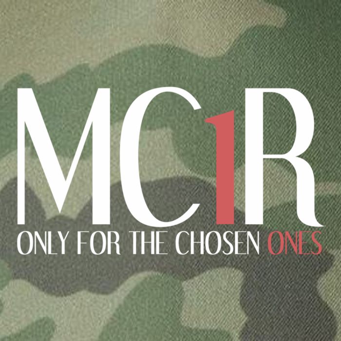 Mc1r Only For Chosen Ones Funny Redhead Legacy Tie Dye Trucker Hat