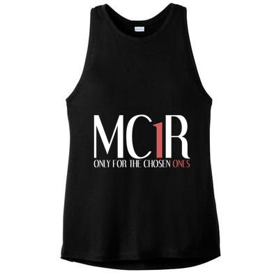 Mc1r Only For Chosen Ones Funny Redhead Ladies PosiCharge Tri-Blend Wicking Tank