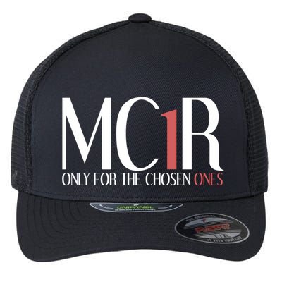 Mc1r Only For Chosen Ones Funny Redhead Flexfit Unipanel Trucker Cap