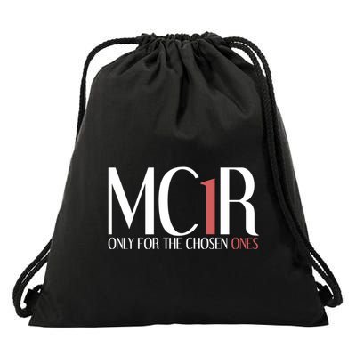 Mc1r Only For Chosen Ones Funny Redhead Drawstring Bag