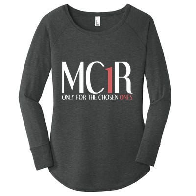 Mc1r Only For Chosen Ones Funny Redhead Women's Perfect Tri Tunic Long Sleeve Shirt