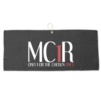 Mc1r Only For Chosen Ones Funny Redhead Large Microfiber Waffle Golf Towel