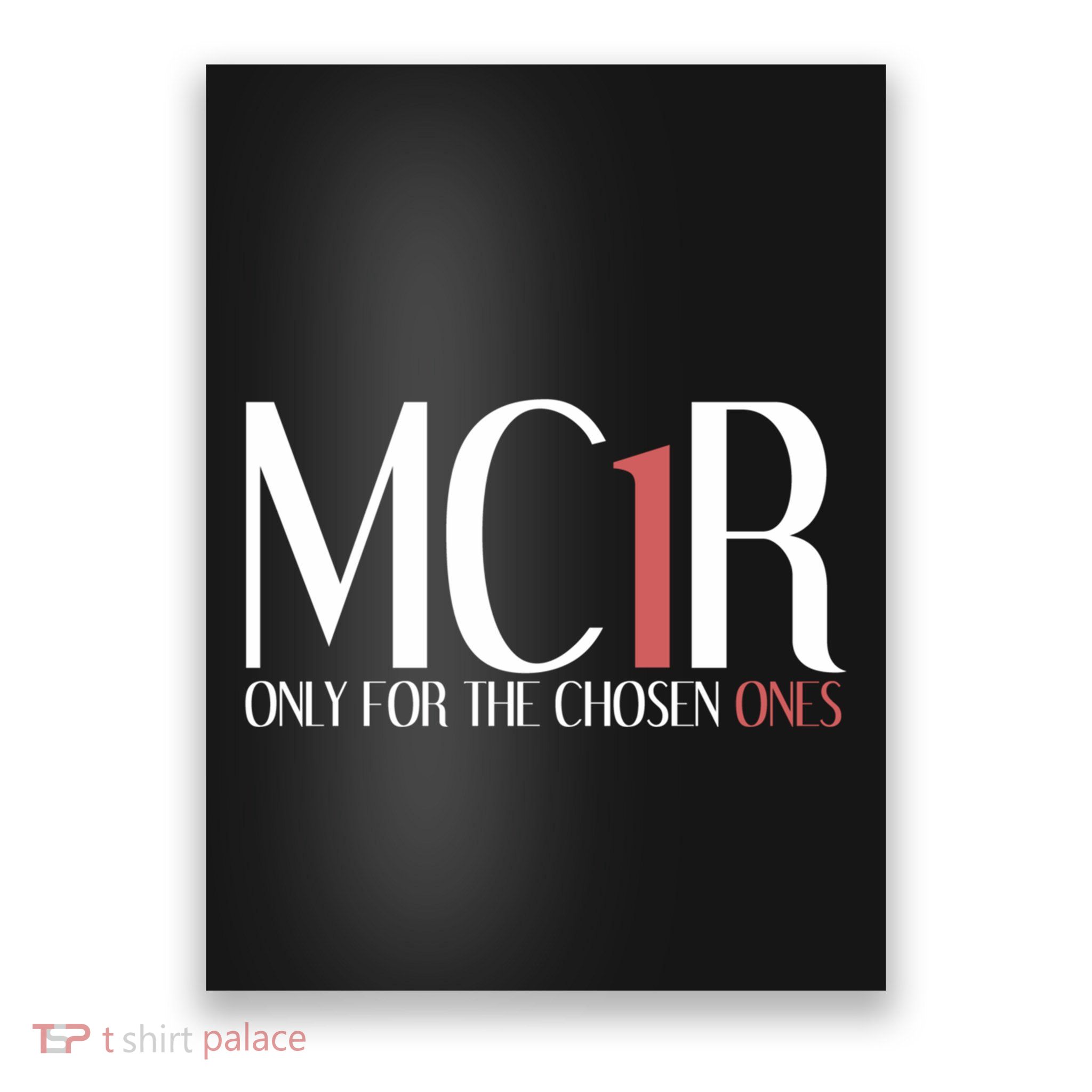 Mc1r Only For Chosen Ones Funny Redhead Poster