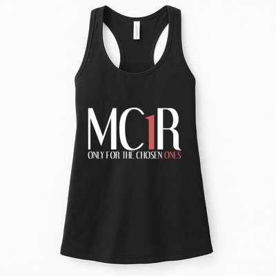 Mc1r Only For Chosen Ones Funny Redhead Womens Tank Top