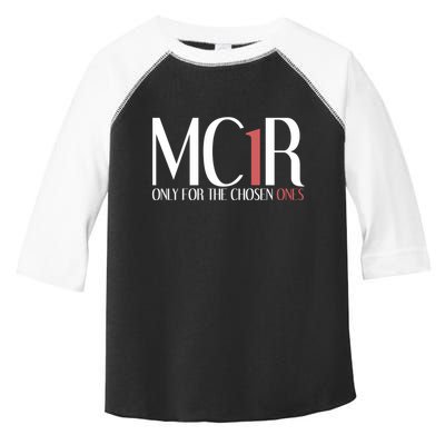 Mc1r Only For Chosen Ones Funny Redhead Toddler Fine Jersey T-Shirt