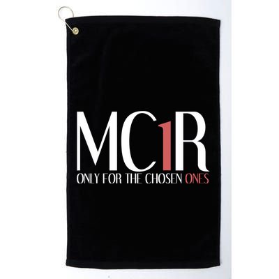 Mc1r Only For Chosen Ones Funny Redhead Golf Towel