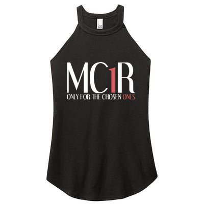 Mc1r Only For Chosen Ones Funny Redhead Women's Perfect Tri Rocker Tank