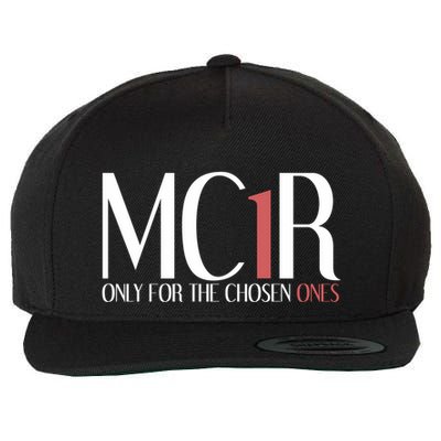 Mc1r Only For Chosen Ones Funny Redhead Wool Snapback Cap