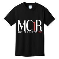 Mc1r Only For Chosen Ones Funny Redhead Kids T-Shirt