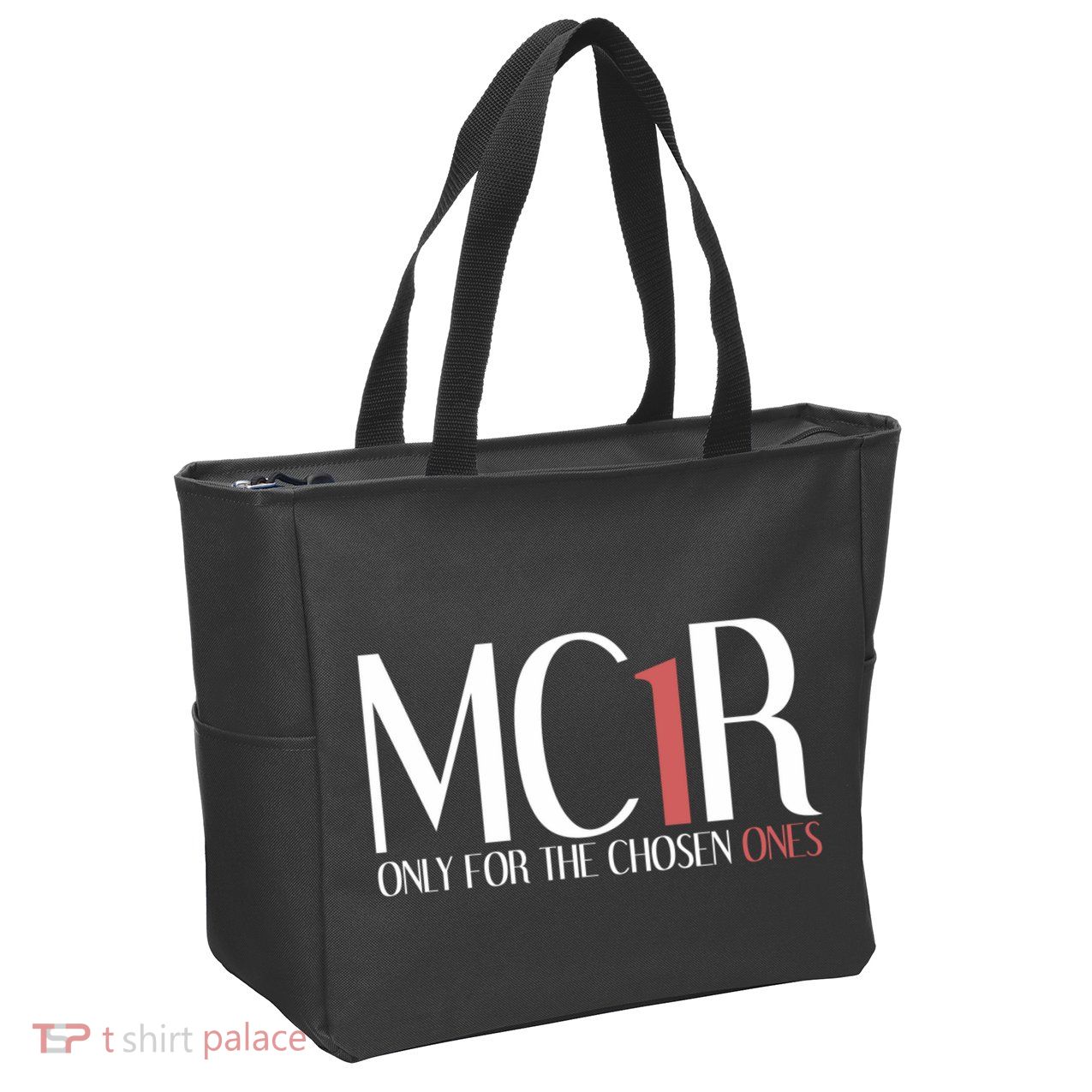 Mc1r Only For Chosen Ones Funny Redhead Zip Tote Bag