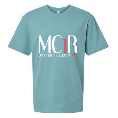 Mc1r Only For Chosen Ones Funny Redhead Sueded Cloud Jersey T-Shirt