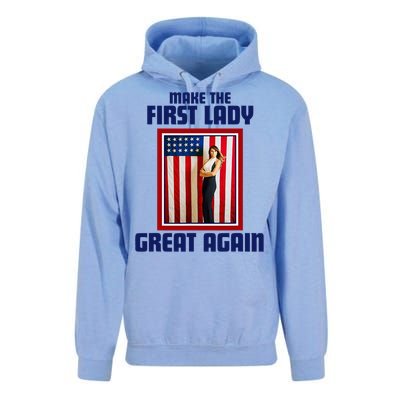 Make Our First Lady Great Again Melania Trump Unisex Surf Hoodie