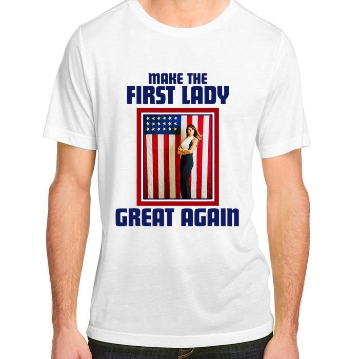 Make Our First Lady Great Again Melania Trump Adult ChromaSoft Performance T-Shirt