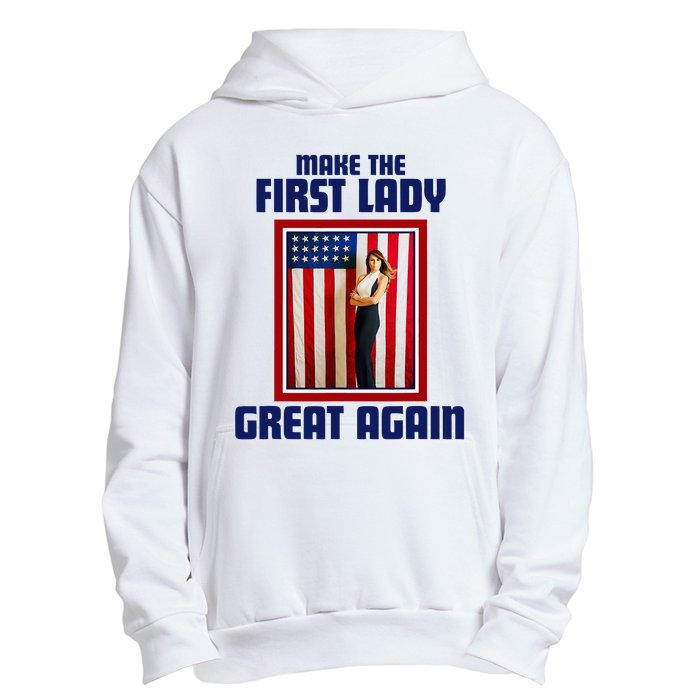 Make Our First Lady Great Again Melania Trump Urban Pullover Hoodie