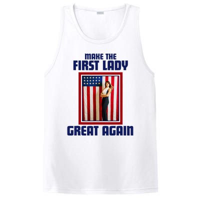 Make Our First Lady Great Again Melania Trump PosiCharge Competitor Tank