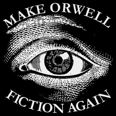 Make Orwell Fiction Again Libertarian Orwellian 1984 Orwell T-Shirt