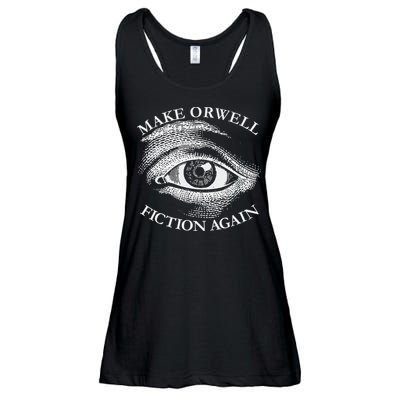 Make Orwell Fiction Again Libertarian Orwellian 1984 Orwell Ladies Essential Flowy Tank
