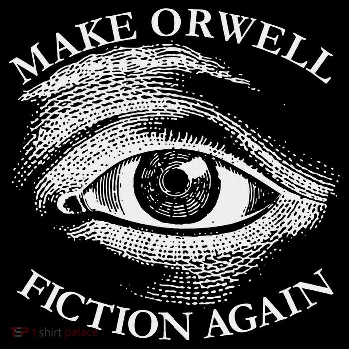 Make Orwell Fiction Again Libertarian Orwellian 1984 Orwell Wool Snapback Cap