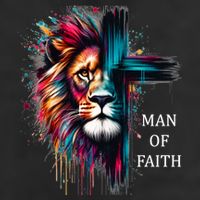 Man Of Faith Lion Jesus Christ Design Cool Comfort Performance Bucket Hat