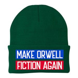 Make Orwell Fiction Again Libertarian Orwellian 1984 Orwell Knit Cap Winter Beanie