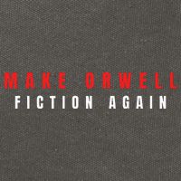 Make Orwell Fiction Again Trump Cotton Canvas Backpack