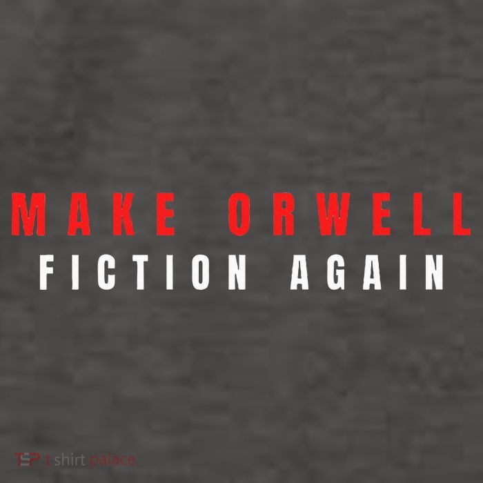Make Orwell Fiction Again Trump Vector Backpack
