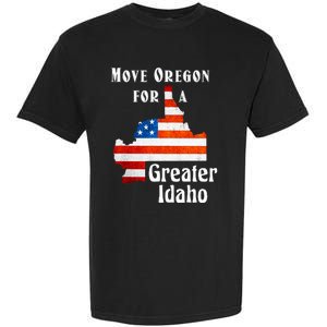 Move Oregon For A Greater Idaho Garment-Dyed Heavyweight T-Shirt