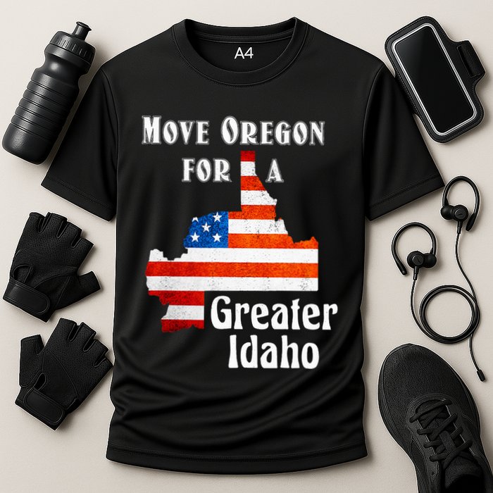 Move Oregon For A Greater Idaho Performance Shirt