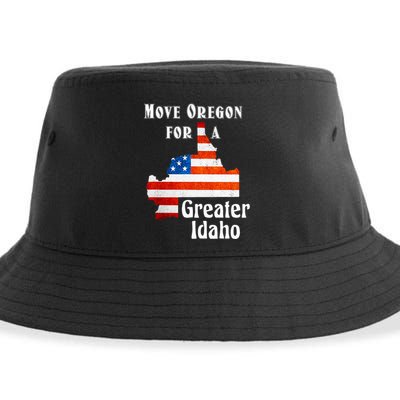 Move Oregon For A Greater Idaho Sustainable Bucket Hat