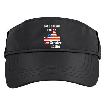 Move Oregon For A Greater Idaho Adult Drive Performance Visor