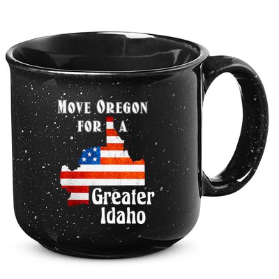 Move Oregon For A Greater Idaho 15oz Campfire Ceramic Mug