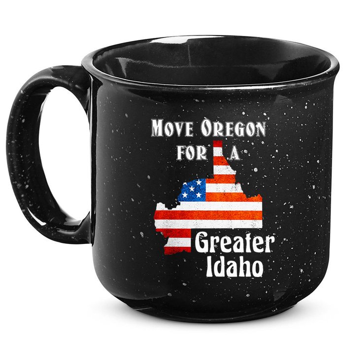 Move Oregon For A Greater Idaho 15oz Campfire Ceramic Mug